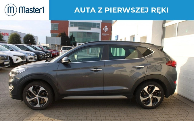 Hyundai Tucson cena 92850 przebieg: 98084, rok produkcji 2018 z Byczyna małe 191